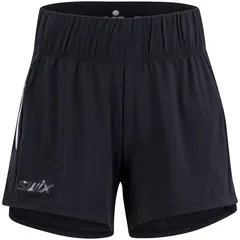 Swix Dame Shorts Pace Light L Lett løpeshorts til varme dager Black