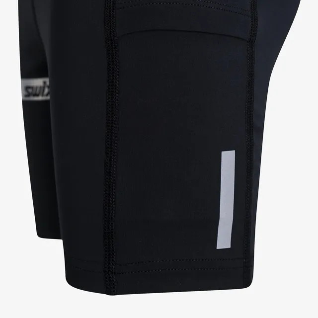 Swix Junior Kort Tights Roadline 140 Kort tights til junior Black 