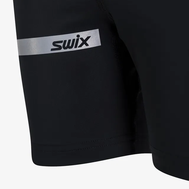 Swix Junior Kort Tights Roadline 140 Kort tights til junior Black 