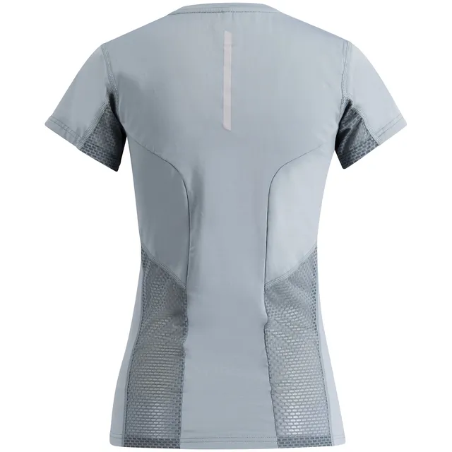 Swix Dame Trøye SS Pace NTS Baselayer XL Hurtigtørkende treningstrøye  Fog 