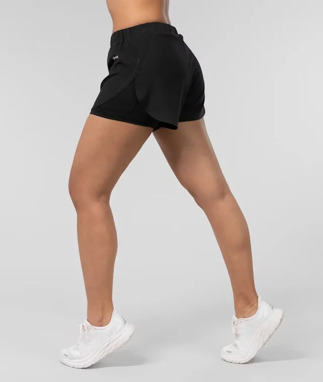 Johaug Dame Shorts Discipline 2.0 S Teknisk løpeshorts med innertights - CBl 