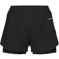 Johaug Dame Shorts Discipline 2.0 S Teknisk løpeshorts med innertights - CBl