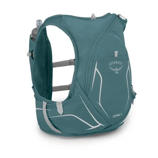 Osprey Dyna 6 w/Flasks Dame S Løpevest for lengre turer - CaB/SiLi 