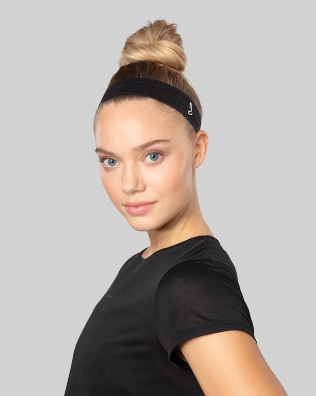 Johaug Dame Hairband Wide Bredt og elastisk hårbånd - Sand 