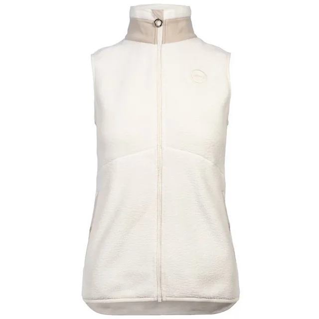 Johaug Vest Fusion Pile L Klassisk myk fleecevest - Tofu 