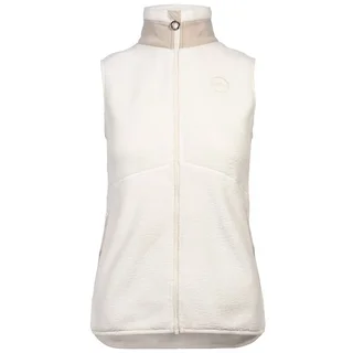 Johaug Vest Fusion Pile Klassisk myk fleecevest - Tofu