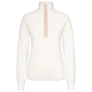 Johaug Genser Fusion Pile Henley Varm, myk og konfortabel fleece - Tofu