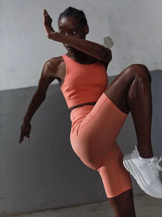 Johaug Dame Topp Rib Tech XS Sporty og funksjonell treningstopp - Co 