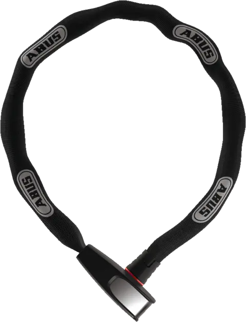 Abus 6806K Catena Kjettinglås 85 Black Sykkellås med sikkerhetsnivå 6