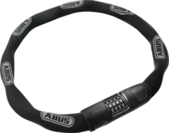 Abus Kjedelås 8808C/110 Black Sykkellås i kjetting med kodelås - Black