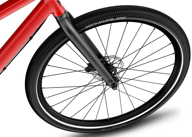 Woom 6 Explore Barnesykkel 26" Red Perfekt sykkel for barn på 140-160cm 