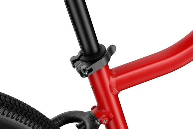 Woom 5 Explore Barnesykkel 24" Red Lett og komfortabel sykkel 125-145cm 