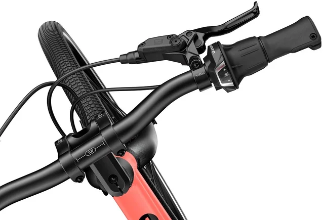 Woom 4 Explore Barnesykkel 20" Oransje Optimalisert barnesykkel med skivebrems 