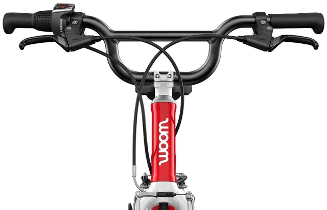 Woom 4 Go Barnesykkel 20" Red Optimalisert geometri for barn 115-130cm 