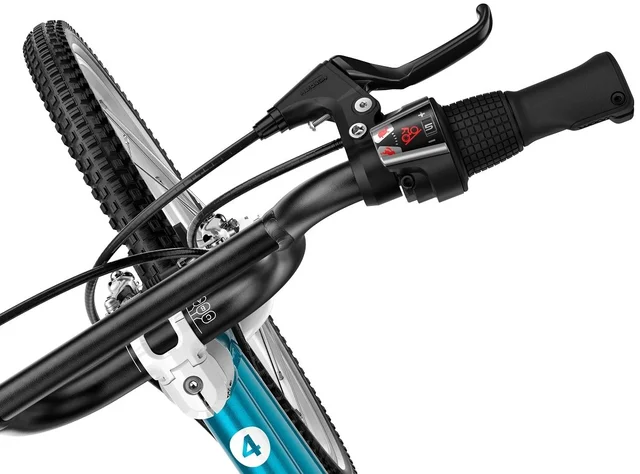 Woom 4 Go Barnesykkel 20" Metallic blue Optimalisert geometri for barn 115-130cm 