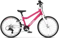 Woom 4 Go Barnesykkel 20" Hot Pink Optimalisert geometri for barn 115-130cm