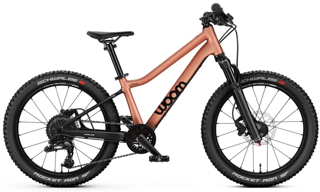 Woom OFF Air 4 20" Copper 9,0 kg, 6-8 år, 118-130cm 