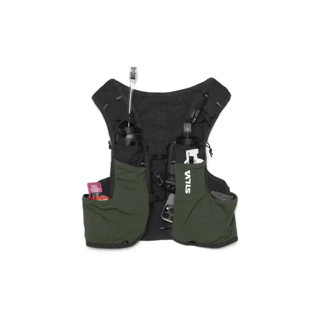 Silva Strive Fly Vest Green S Løpevest med smarte lommer 