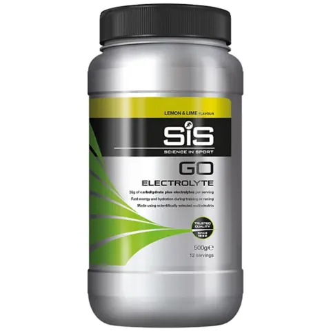 SIS Go Energy+ Electrolyte 500g Sportsdrikk med Lemon/Lime-smak 