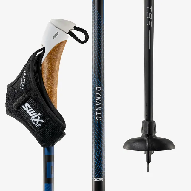 Swix Skistav Dynamic D2 165 cm Solid skistav til tur og lett trening 