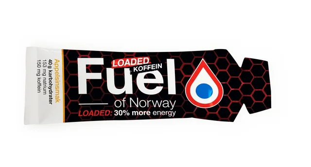 Fuel of Norway Loaded Fuel Koffein Energigel med Appelsinsmak 