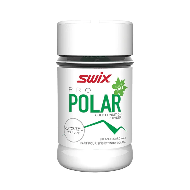 Swix PS Polar Powder, -14°C/-32°C, 30g Fluorfri glider til tur/trening 