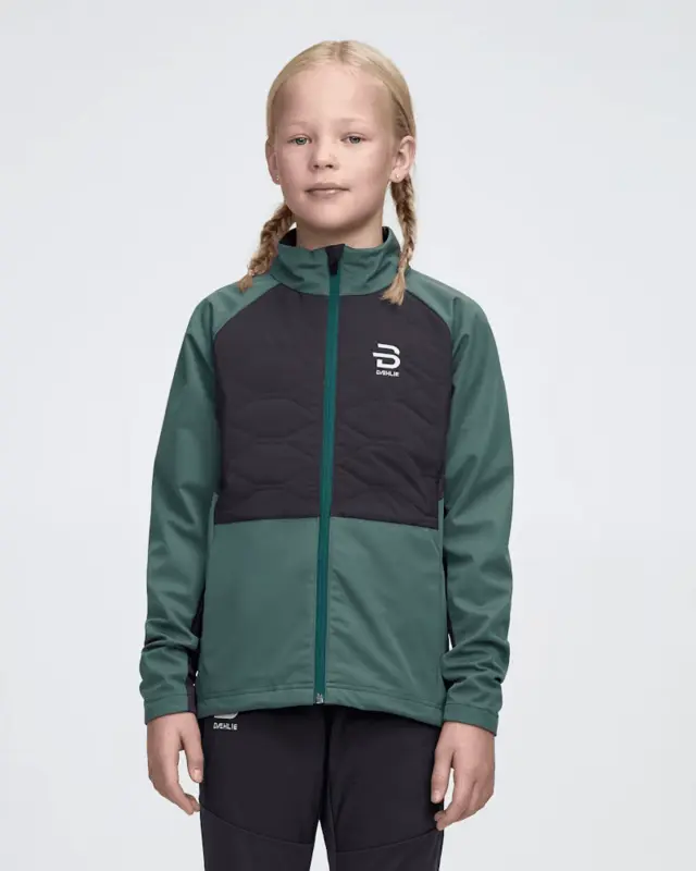 Dæhlie Junior Jakke Challenge 2.0 152 Softshelljakke til barn - Dark Forest 