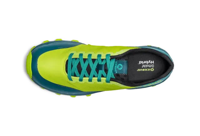 IceBug Pytho6 BuGrip Løpesko Dame 40,5 Løpesko m/pigg for vinterføre Lime/Mint 