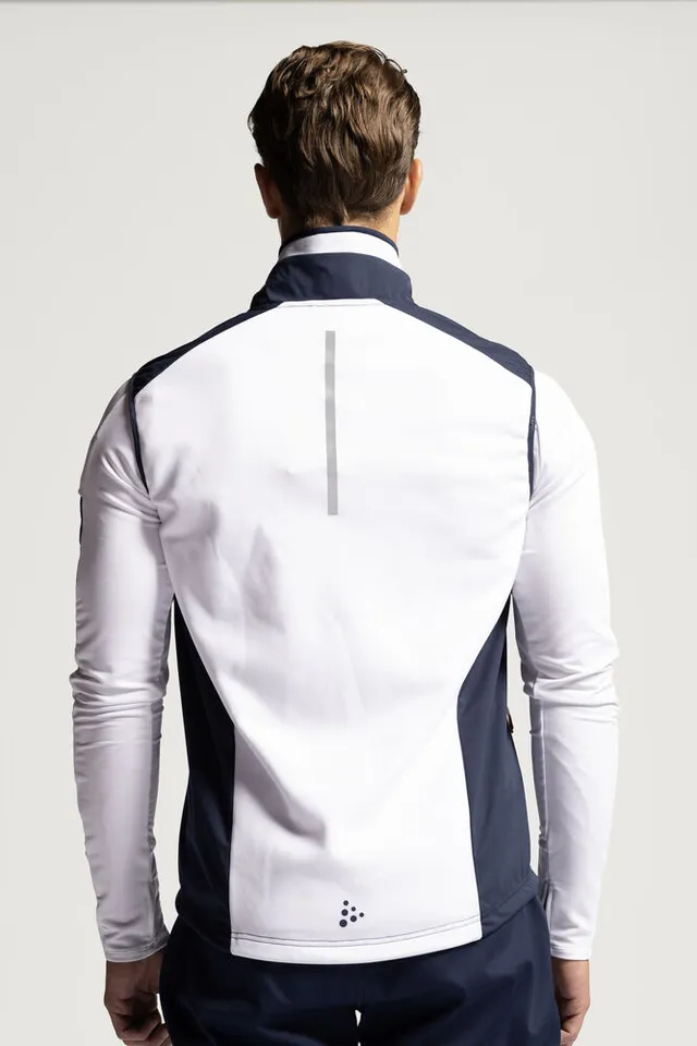Craft M Vest Nor ADV Nordic Training S Langrennsvest for høy intensitet - Bl/Wh 