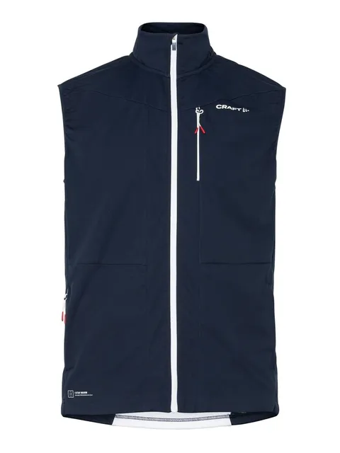 Craft M Vest Nor ADV Nordic Training Langrennsvest for høy intensitet - Bl/Wh