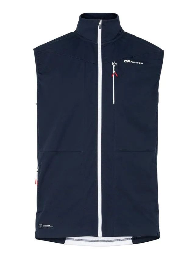 Craft M Vest Nor ADV Nordic Training S Langrennsvest for høy intensitet - Bl/Wh 