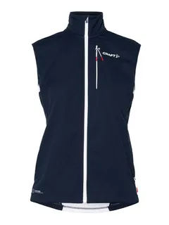 Craft W Vest Nor ADV Nordic Training Langrennsvest for høy intensitet - Bl/Wh