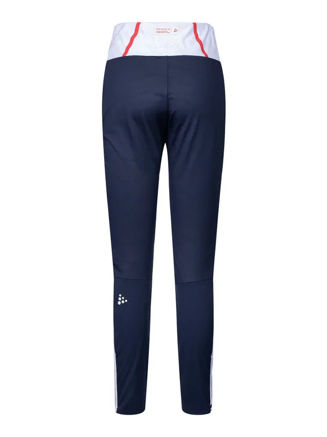 Craft Tights NOR Pro Nordic Race Wind XS Dame Tights Blaze-White 