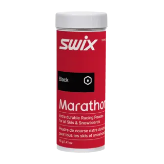Swix Marathon Black Powder 40g Ny sort maraton glider fra Swix