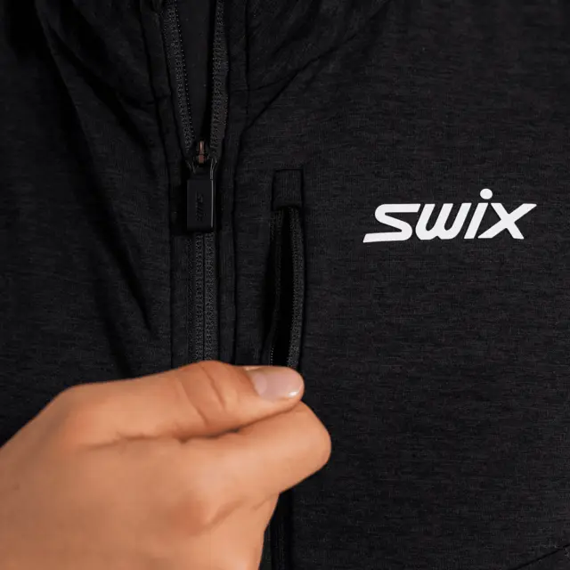 Swix Herre Dynamic Mid Vest L God og varm vest - Black 