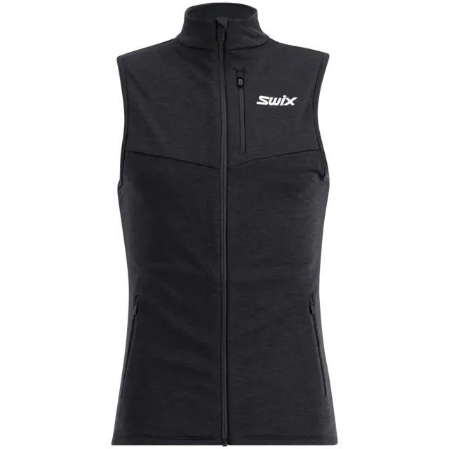 Swix Herre Dynamic Mid Vest S God og varm vest - Black 