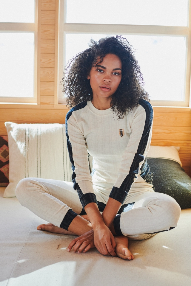 Swix Dame Legacy bodywear LS M Superundertøy i merinoull - Snow White 