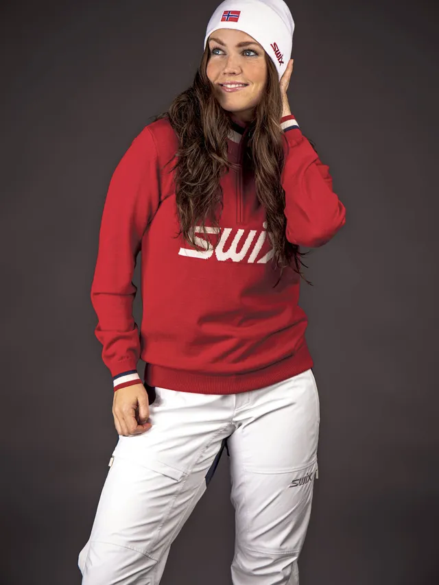 Swix Blizzard Bukse Dame L Langrennsbukse til turbruk Snow white 