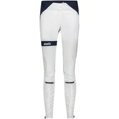 Swix Dame Dynamic Bukse L Skibukse i softshell - Bright White