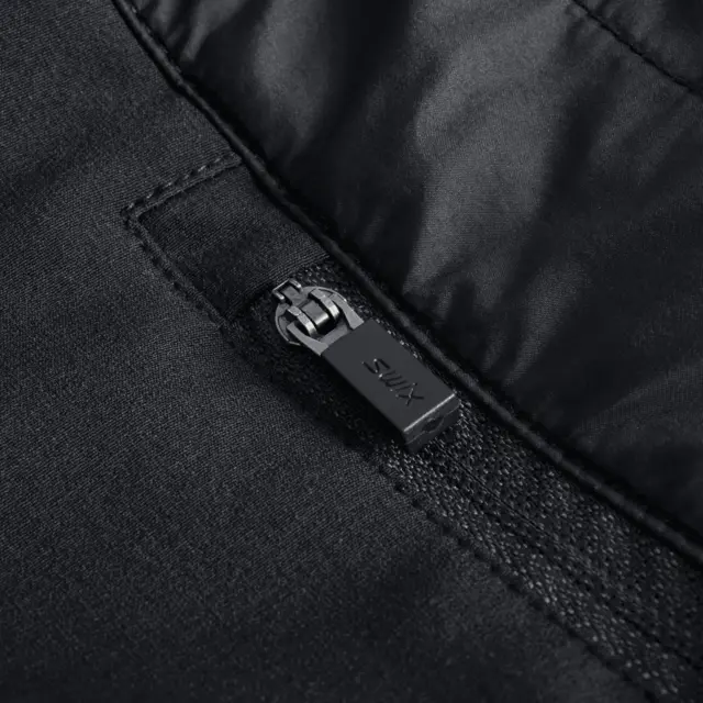 Swix Dame Jakke Horizon XS Teknisk og varm skijakke Black/Phantom 