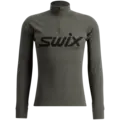 Swix Herre RaceX Merino Half Zip LS RaceX som holder deg varm i kulda, Ol