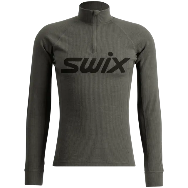 Swix Herre RaceX Merino Half Zip LS S RaceX som holder deg varm i kulda, Ol 