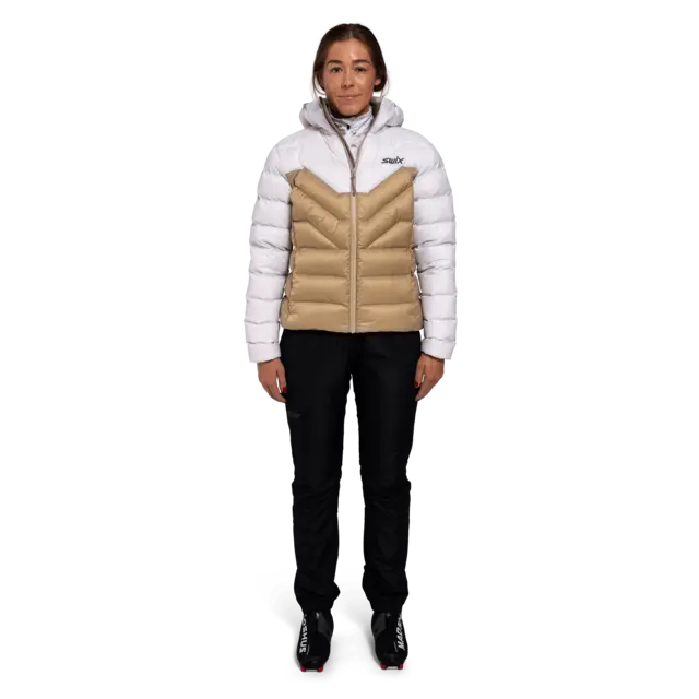 Swix Dame Jakke Infinity Down XS Ultralett og varm dunjakke-WhDu 