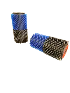 Red Creek Rotorbørste Kombi XC 140mm Rotorbørste Ultrafin stål/Blå 140mm