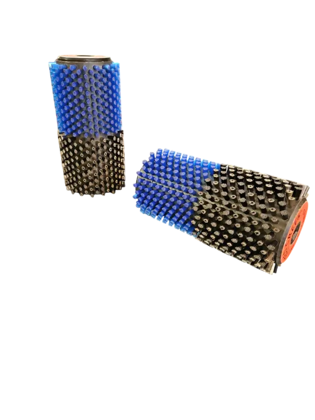 Red Creek Rotorbørste Kombi XC 140mm Rotorbørste Ultrafin stål/Blå 140mm 