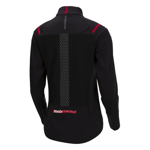 Swix Triac Neo shell Jakke Dame L Toppserie teknisk langrennsjakke Black 