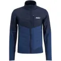 Swix Herre Jakke Dynamic Hybrid Ins L Varm langrennsjakke Lake Blue/Dark Navy