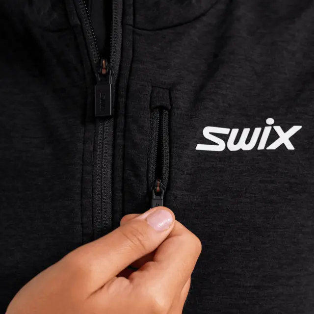Swix Dame Dynamic Mid Vest L God og varm vest - Black 
