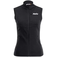 Swix Dame Dynamic Mid Vest L God og varm vest - Black