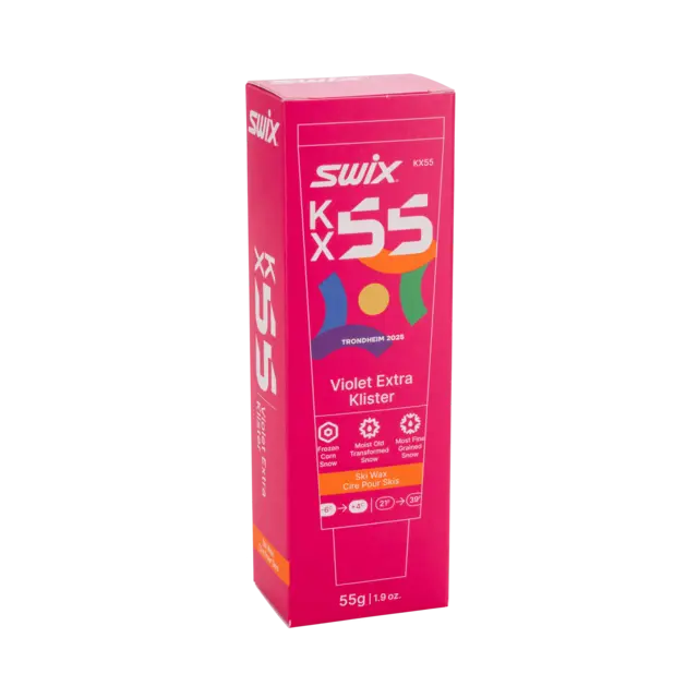 Swix KX55 VM Klister -6 C to 4C Universal klister til VM Trondheim 